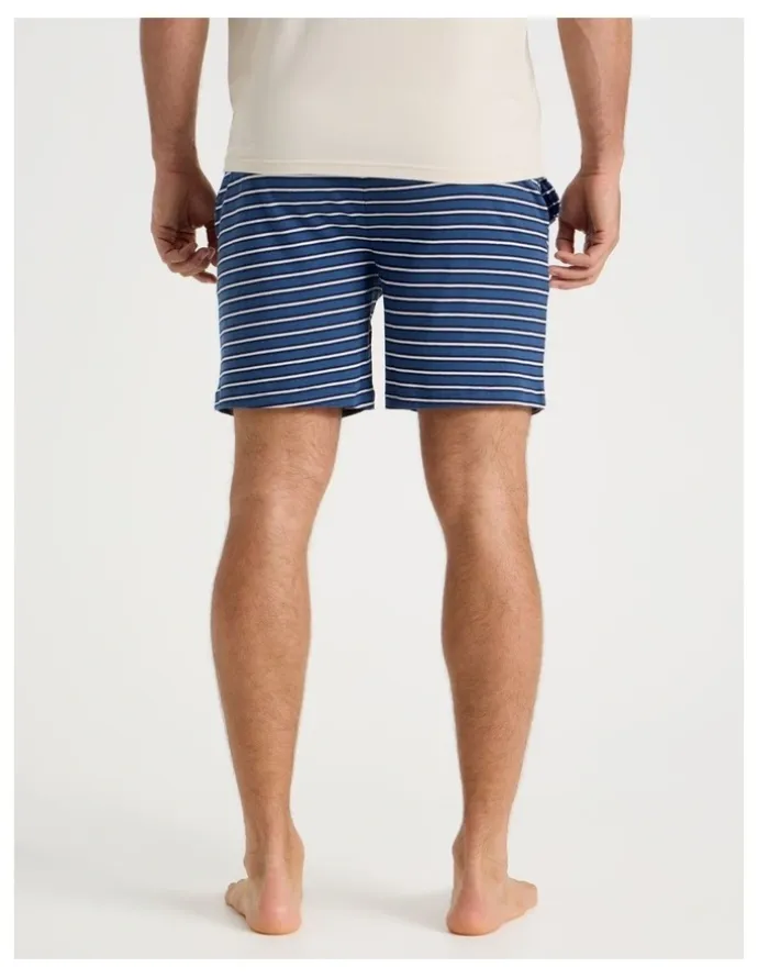 Soho 2 Pack Knit Sleep Shorts in Assorted Stripes