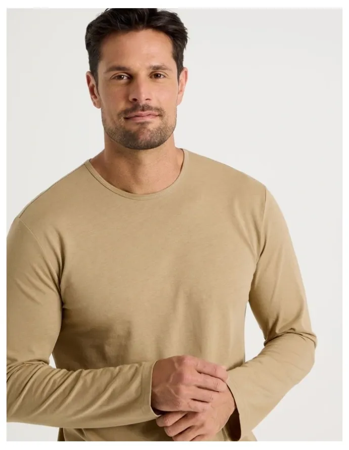 Soho Long Sleeve Tee and Flannelette Pant Pyjama Set in Cabin Check