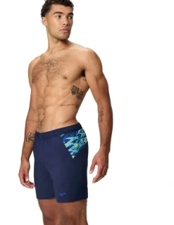Speedo Xpress Lite Panel 16 Watershort in Blue
