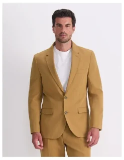 Sportscraft Alain Single Breasted Jacket in Brown