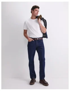 Sportscraft Anderson Straight Leg Jeans in Raw Indigo