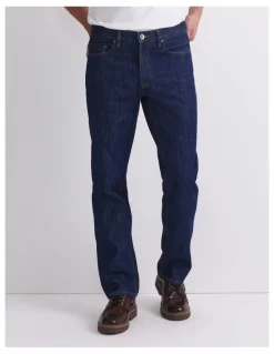 Sportscraft Anderson Straight Leg Jeans in Raw Indigo