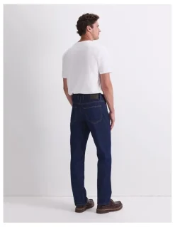 Sportscraft Anderson Straight Leg Jeans in Raw Indigo