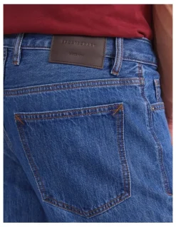 Sportscraft Anderson Straight Jean in Mid Blue
