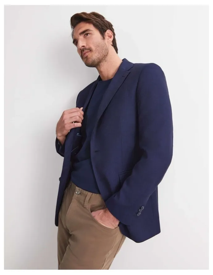 Sportscraft Bradford Item Jacket in Navy