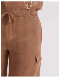 Sportscraft Caffery Cargo Short in Brown