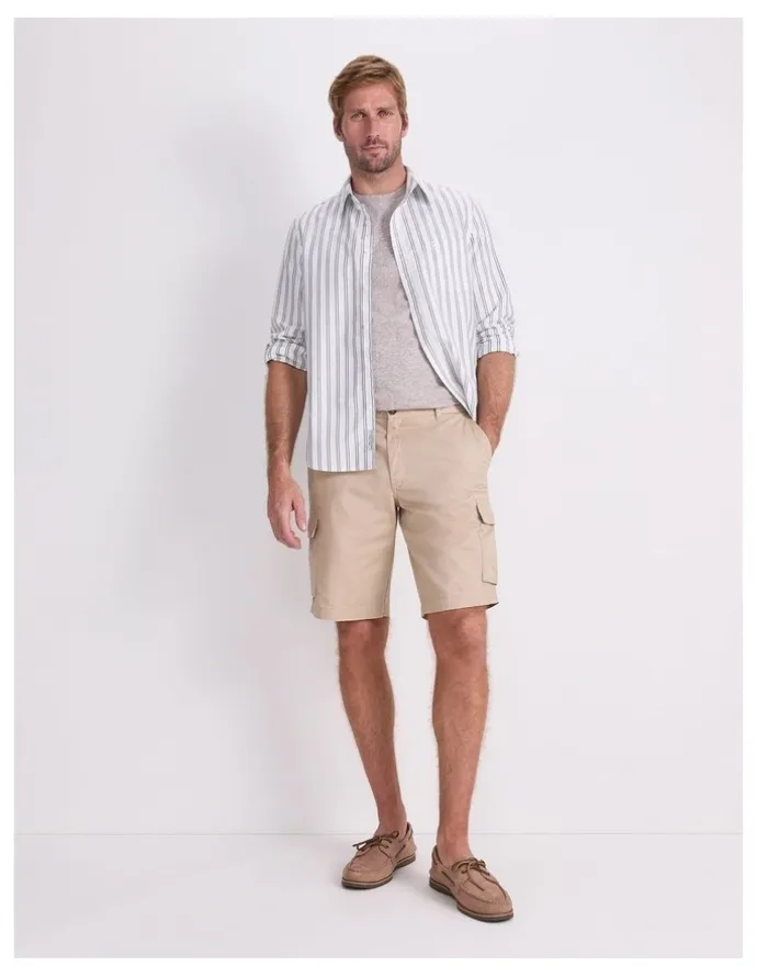 Sportscraft Cargo Short in Limestone