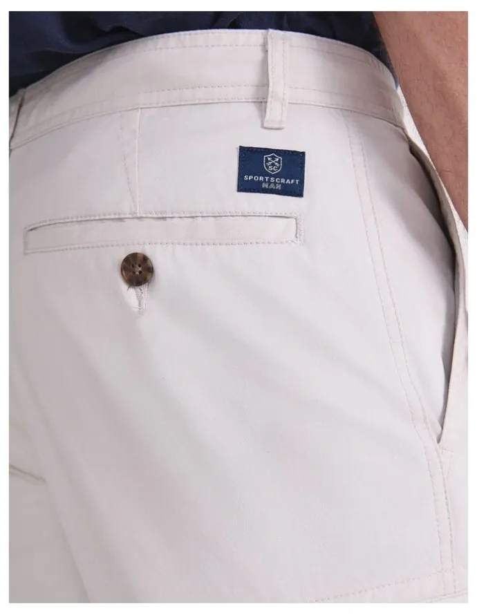 Sportscraft Cargo Short in White