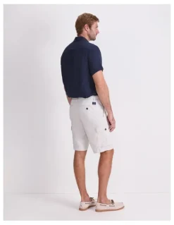 Sportscraft Cargo Short in White