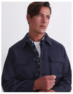 Sportscraft Field Jacket in Blue