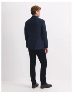 Sportscraft Italian Moleskin Jacket in Blue