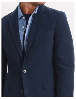 Sportscraft Italian Moleskin Jacket in Blue