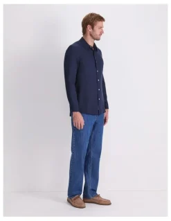 Sportscraft Long Sleeve Linen Shirt