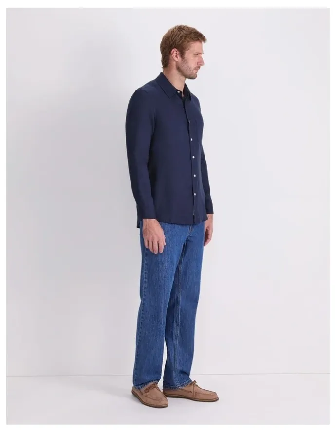Sportscraft Long Sleeve Linen Shirt