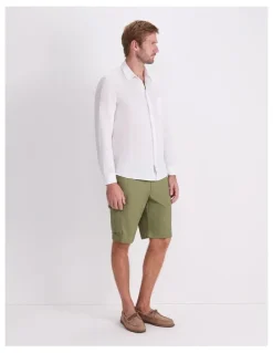 Sportscraft Long Sleeve Linen Shirt