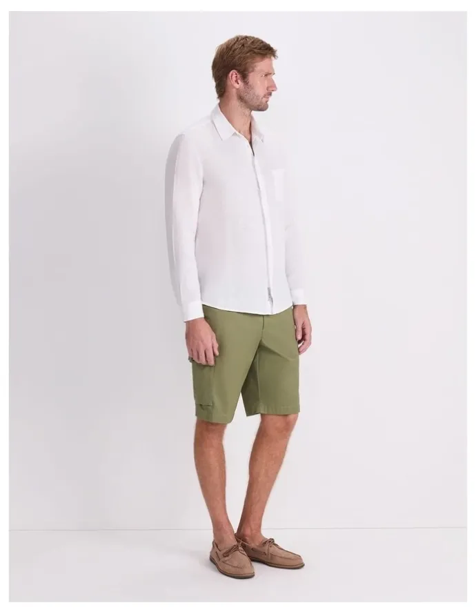 Sportscraft Long Sleeve Linen Shirt