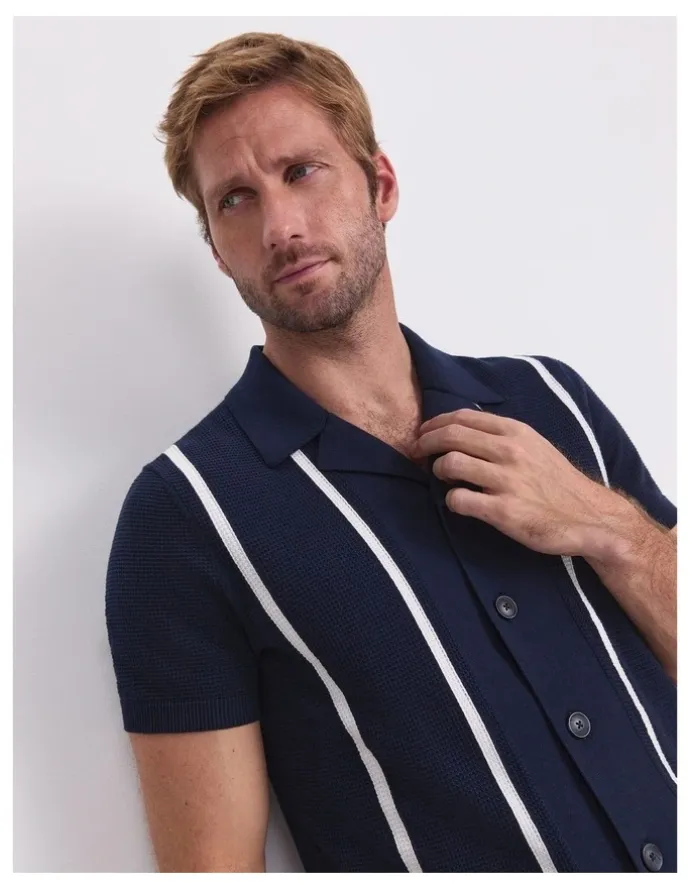 Sportscraft Marc Short Sleeve Knit Shirt