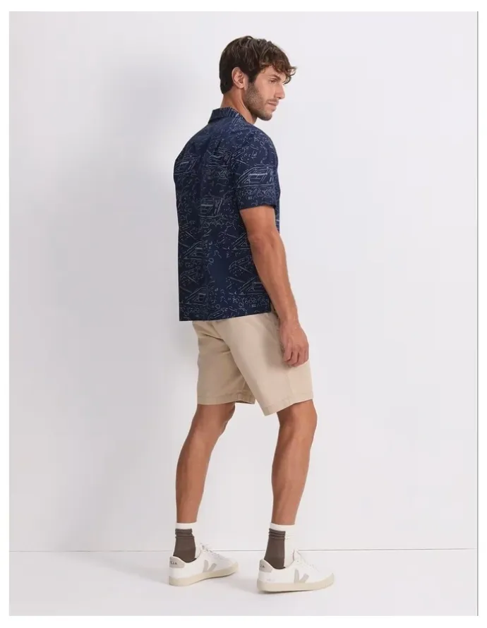 Sportscraft Rally Short Sleeve Print Shirt in Multi