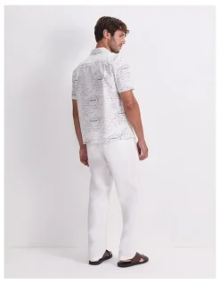 Sportscraft Rally Short Sleeve Print Shirt in Multi