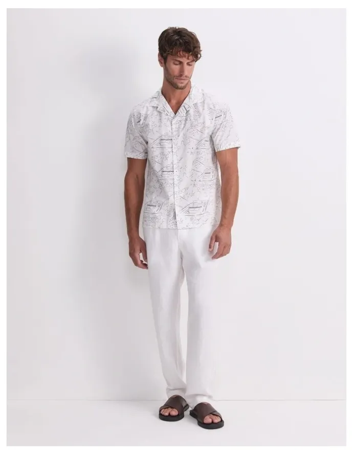 Sportscraft Rally Short Sleeve Print Shirt in Multi