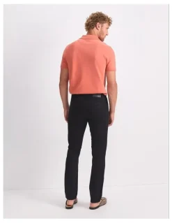 Sportscraft Tapered Bedford Jeans in Black