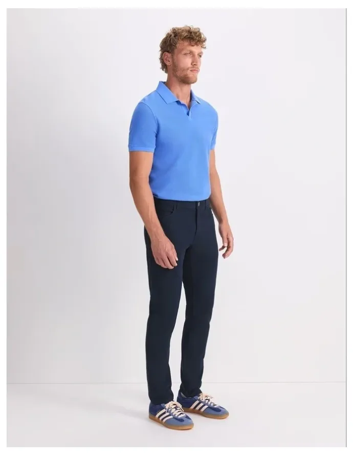 Sportscraft Tapered Bedford Jeans in Blue