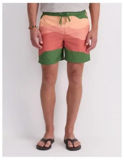 Sportscraft 7th Wave Swim Short in Multi