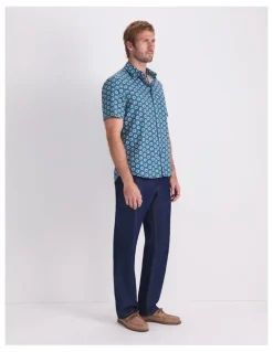 Sportscraft Walter Short Sleeve Liberty Shirt