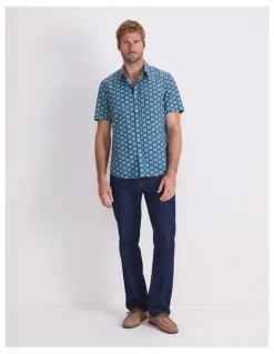 Sportscraft Walter Short Sleeve Liberty Shirt