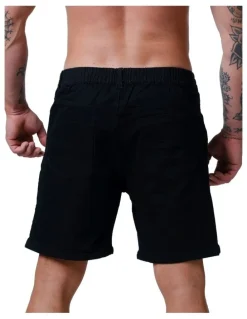 Stock & co. Axis Denim Shorts in Black