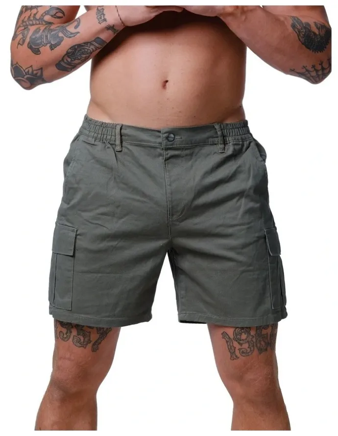 Stock & co. Classic Cargo Shorts in Green