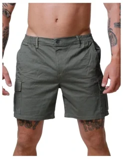 Stock & co. Classic Cargo Shorts in Green