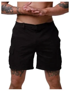 Stock & co. Classic Cargo Shorts in Black