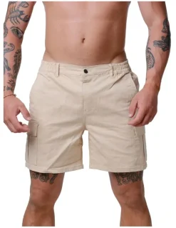 Stock & co. Classic Cargo Shorts in Beige