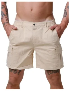 Stock & co. Classic Cargo Shorts in Beige
