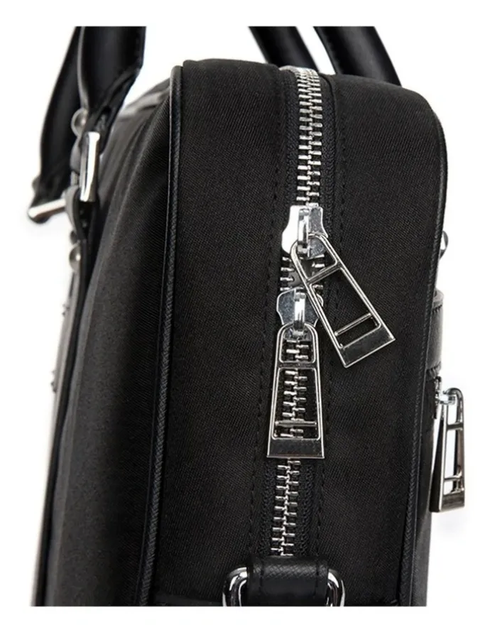 Suissewin Waterproof 15.6 Laptop Briefcase Messenger Travel Work Bag Black
