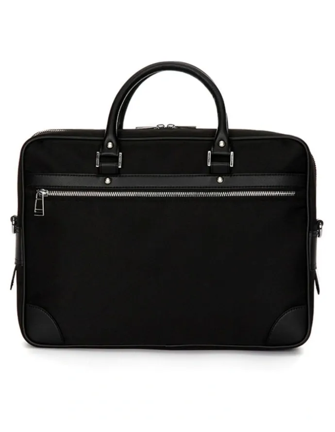 Suissewin Waterproof 15.6 Laptop Briefcase Messenger Travel Work Bag Black
