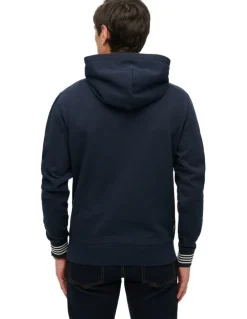 Superdry Athletic Club Hoodie in Nautical Navy