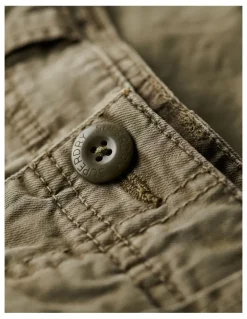 Superdry Core Cargo Short in Chive Green