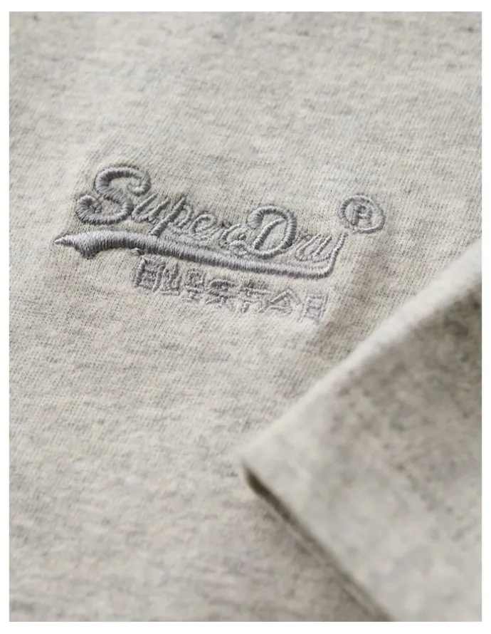 Superdry Essential Logo T-Shirt in Grey Fleck Marle