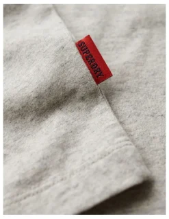 Superdry Essential Logo T-Shirt in Grey Fleck Marle