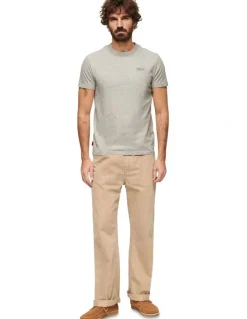 Superdry Essential Logo T-Shirt in Grey Fleck Marle