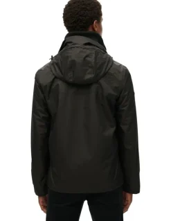 Superdry Hooded Mountain Windbreaker in Black