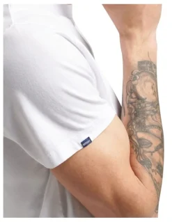 Superdry Vintage Logo Embroidery T-Shirt in White