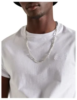 Superdry Vintage Logo Embroidery T-Shirt in White