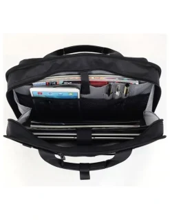 Swisswin Swisswin Waterproof Laptop Briefcase Messenger Travel Work Bag Black