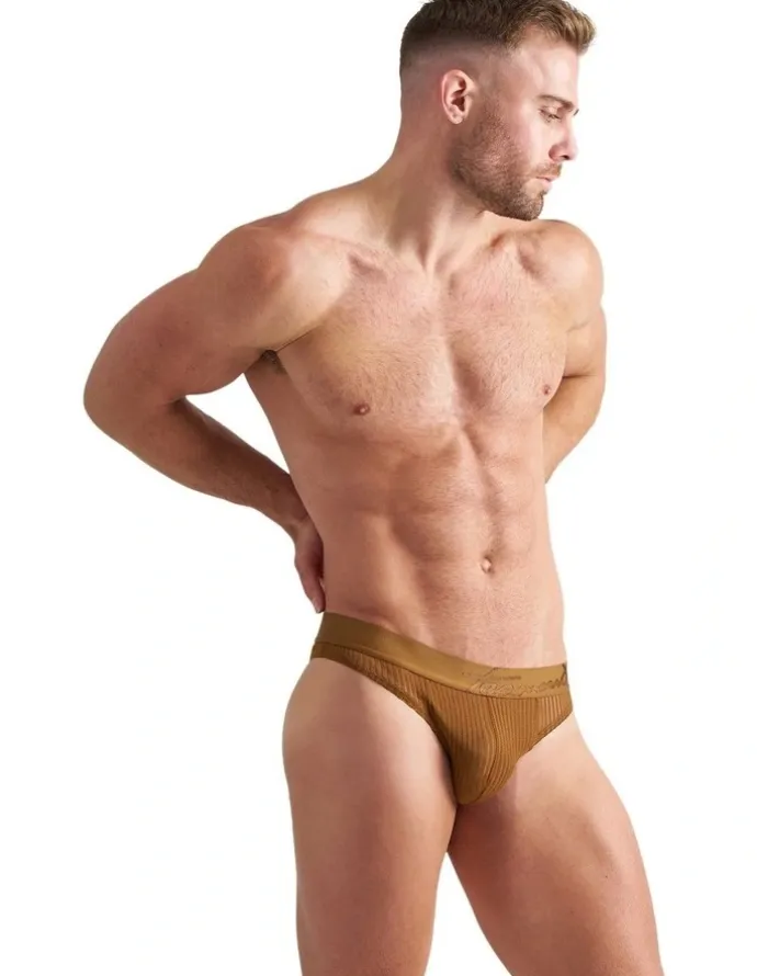 TEAMM8 Casanova Thong in Brass