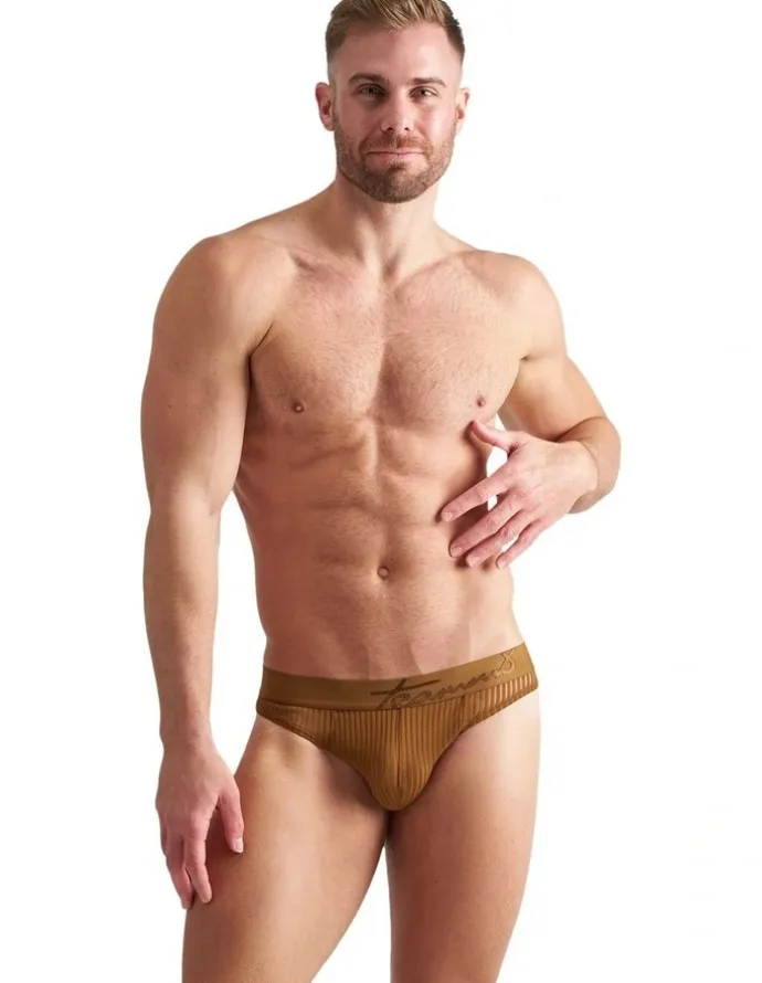 TEAMM8 Casanova Thong in Brass