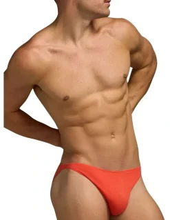 TEAMM8 Flirt Cotton Micro Brief in Orange