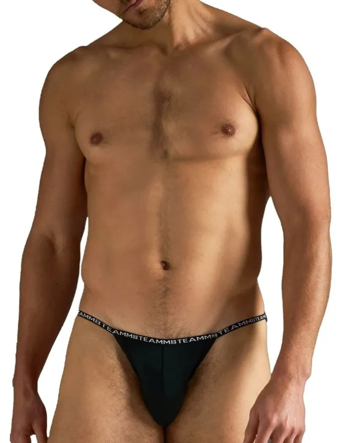 TEAMM8 Glide Micro Brief in Black